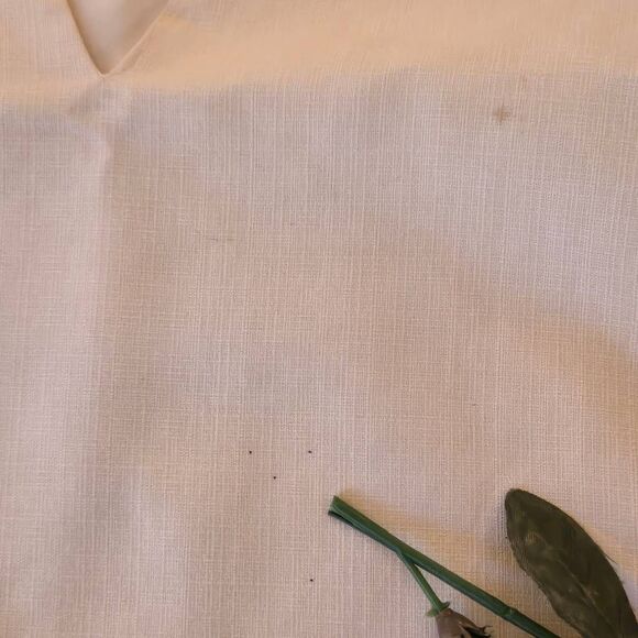 Ann Taylor LOFT Womens Sleeveless Vine Leaf Print Sheath Dress Cream Size 4 - Picture 11 of 11